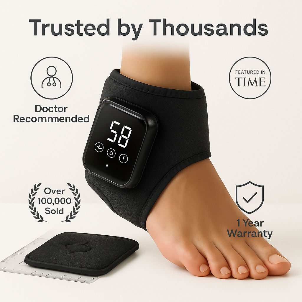 Adjustable Heat & Vibration Foot Massager